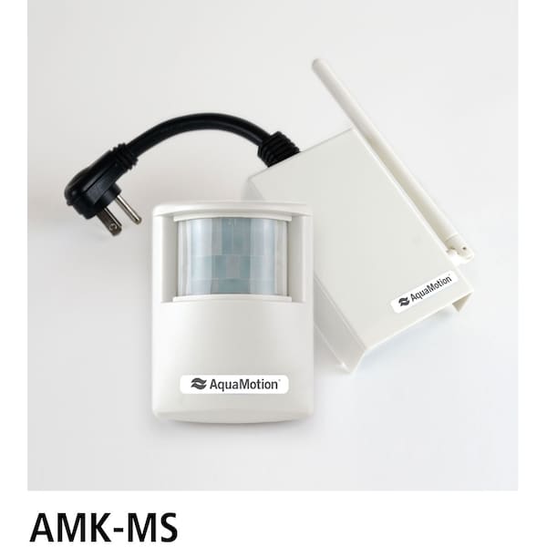 Wireless Control Kit W/ Motion Sensor & Receiver - No Wiring Required